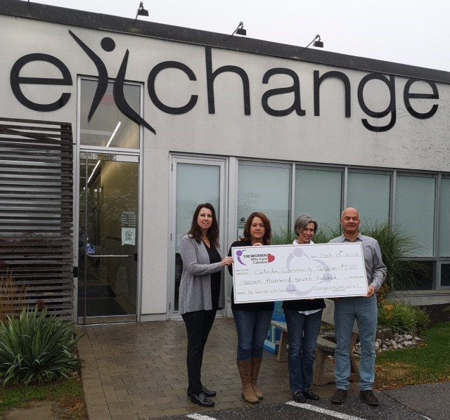 Cheque presentation at CCS