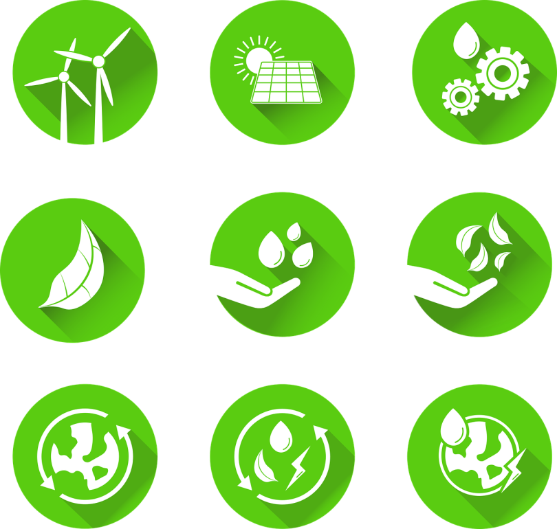 Circular economy icons