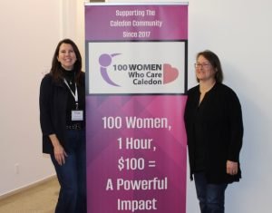 100 Women Who Care Caledon With banner