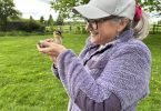 Jennifer with Rouen duckling