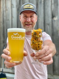 Phil with beer