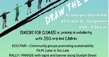 EcoCaledon Draw the Line poster