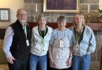 Stan Cameron with other Bethell Hospice volunteers