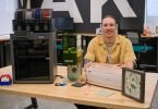 CPL staff person and mobile MakerSpace