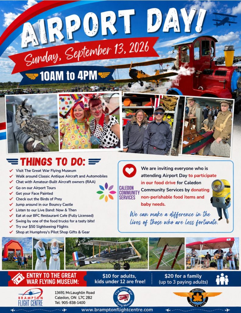 Airport Day 2026 flyer