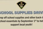 Caledon OPP School Supplies Drive