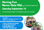 CSC free community event poster