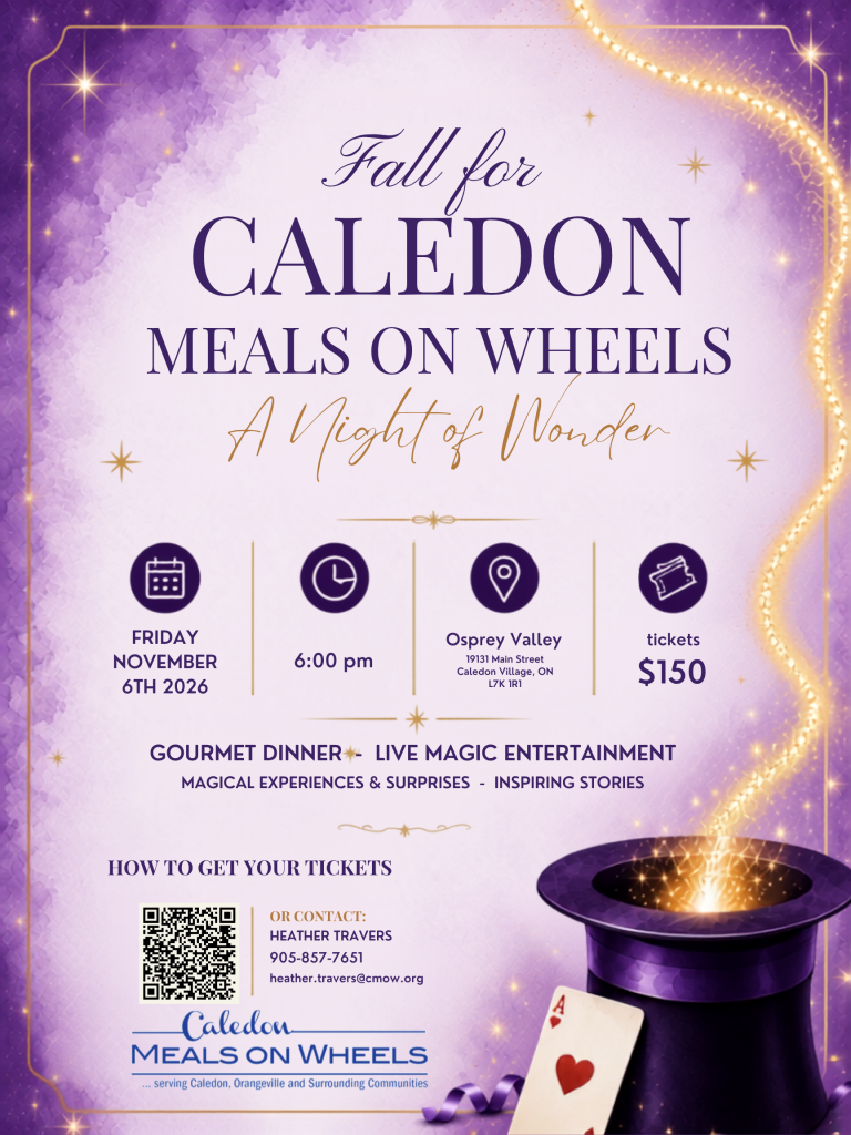 CMOW event poster